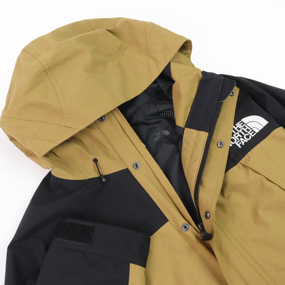 Great THE NORTH FACE Mountain Light Jacket Gore-Tex Brown Nylon mens L NP11834
