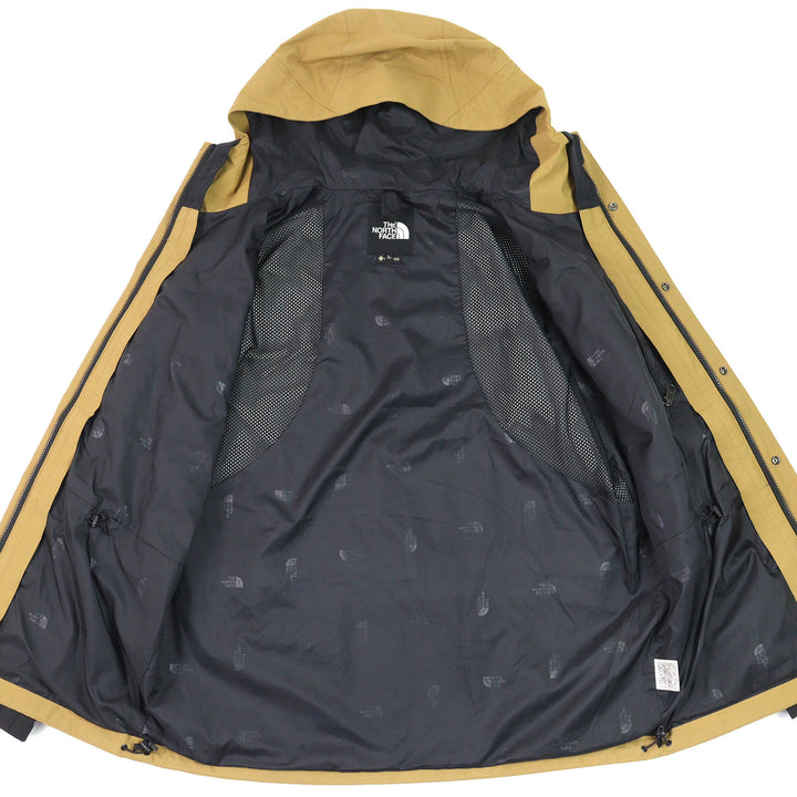 Great THE NORTH FACE Mountain Light Jacket Gore-Tex Brown Nylon mens L NP11834