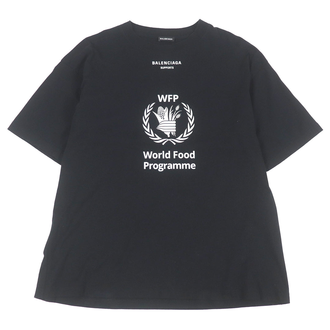 Great BALENCIAGA Short sleeve T-shirt World Food Programme Oversized mens S