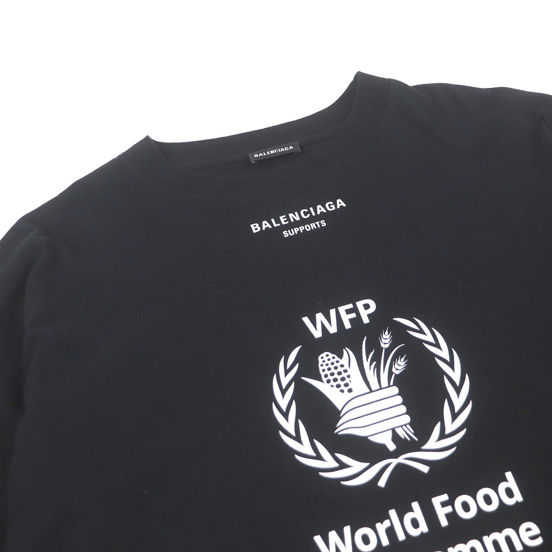 Great BALENCIAGA Short sleeve T-shirt World Food Programme Oversized mens S