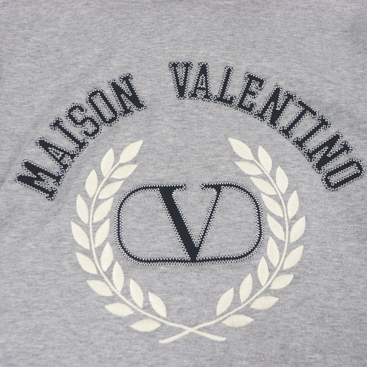 Excellent VALENTINO hoodie Logo embroidered pullover hoodie XXL 1V3MF22U8MG