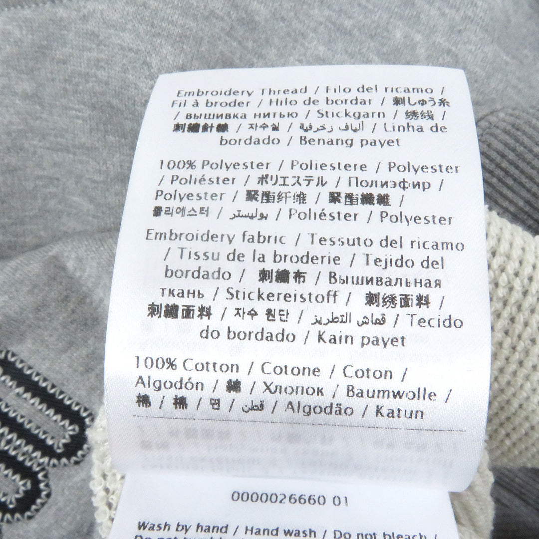 Excellent VALENTINO hoodie Logo embroidered pullover hoodie XXL 1V3MF22U8MG