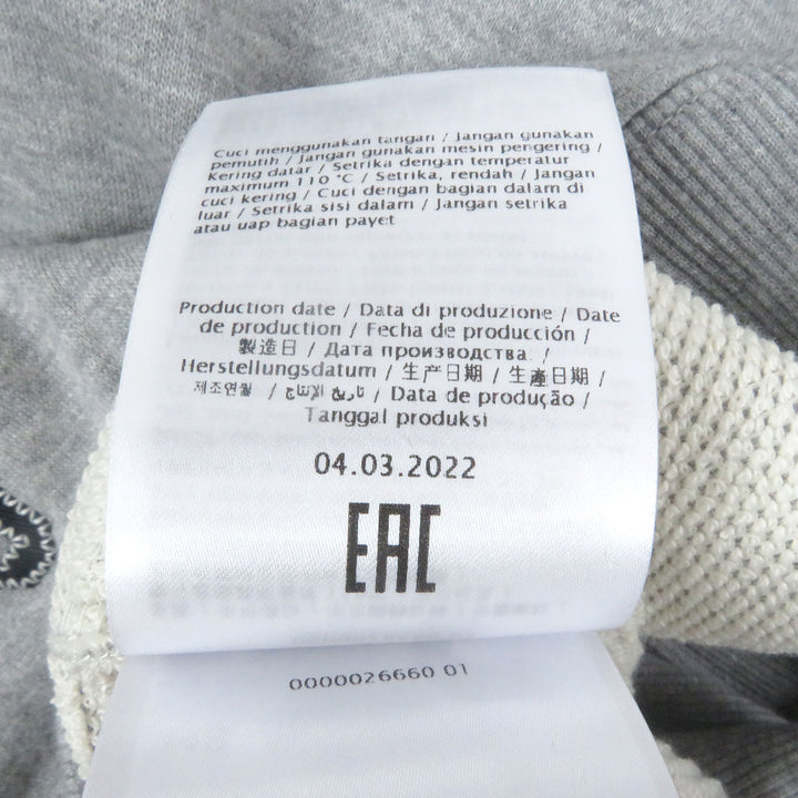 Excellent VALENTINO hoodie Logo embroidered pullover hoodie XXL 1V3MF22U8MG