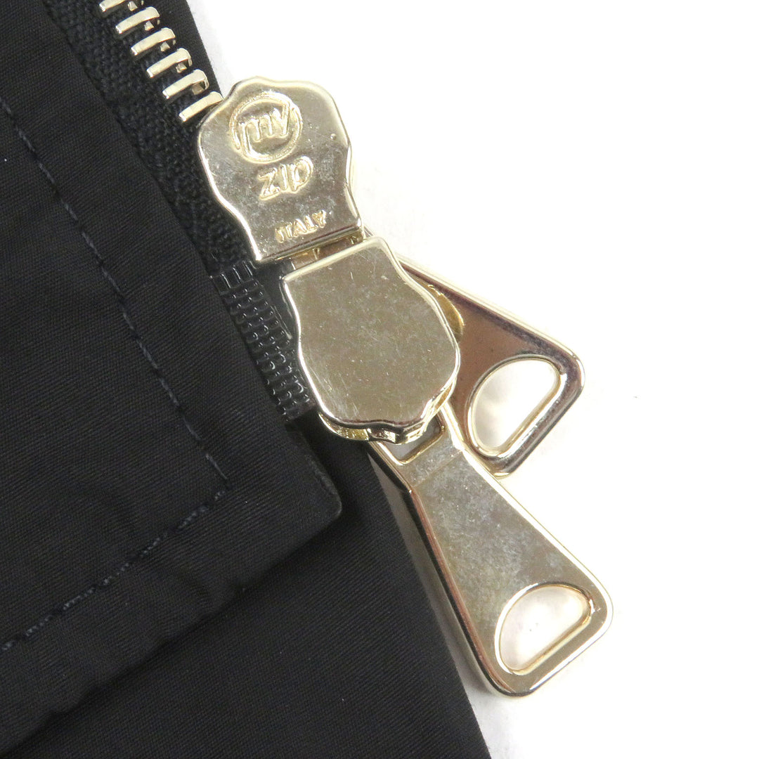 Great EMMETI hoodie BR special order washable tech leather combination black mens 50