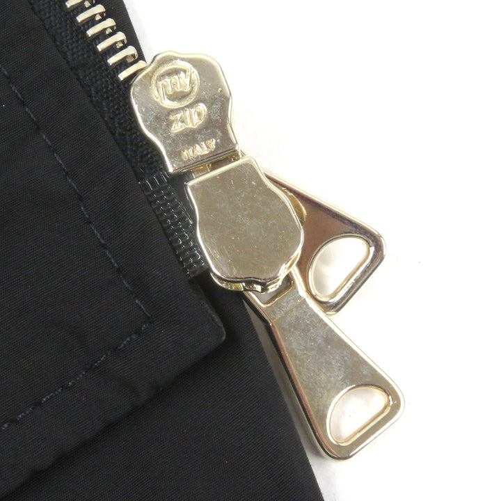 Great EMMETI hoodie BR special order washable tech leather combination black mens 50