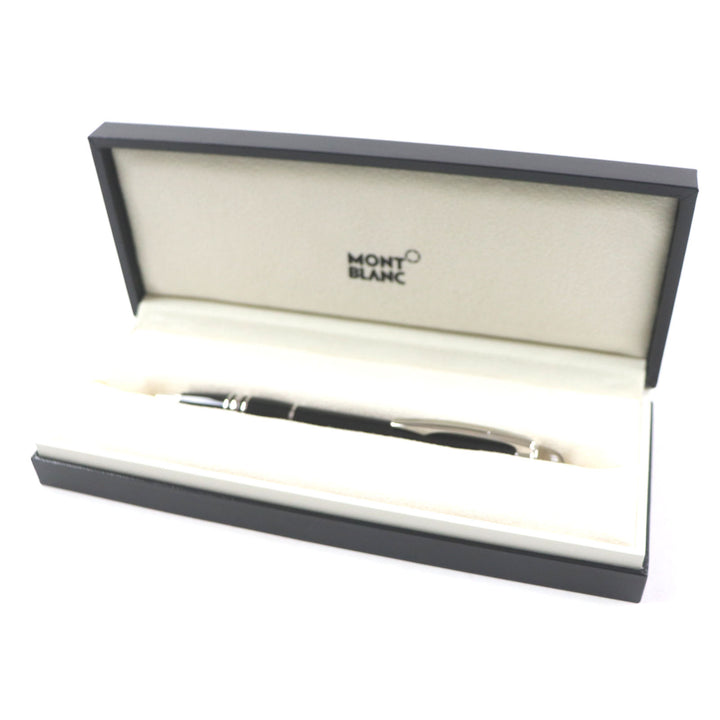 Excellent MONTBLANC Ballpoint pen Starwalker White Star Twist Type Black Silver mens