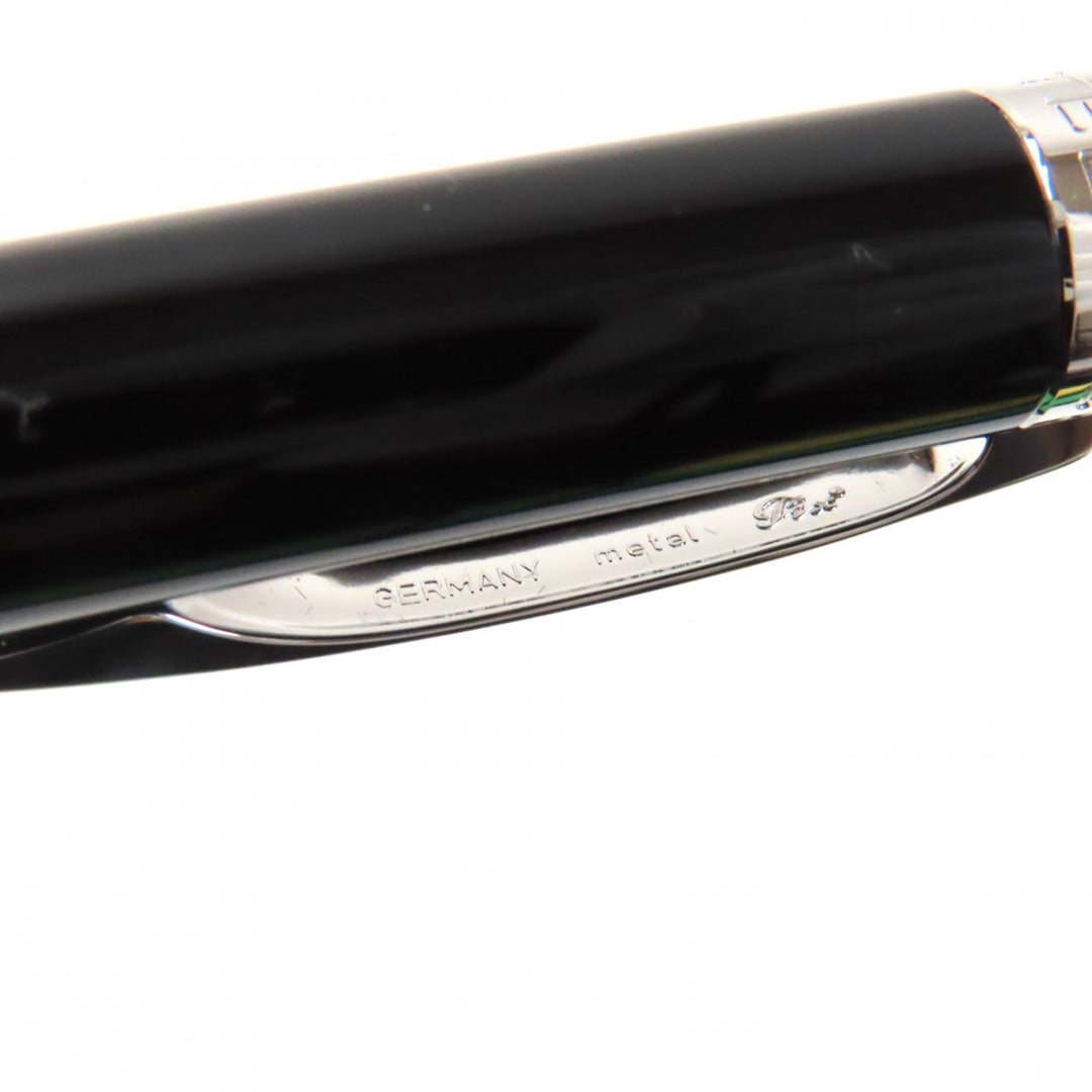 Excellent MONTBLANC Ballpoint pen Starwalker White Star Twist Type Black Silver mens