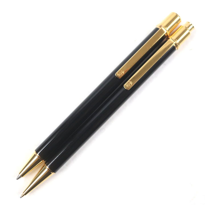 Great Cartier Must de Cartier Twist-style pencil and ballpoint pen, set of 2