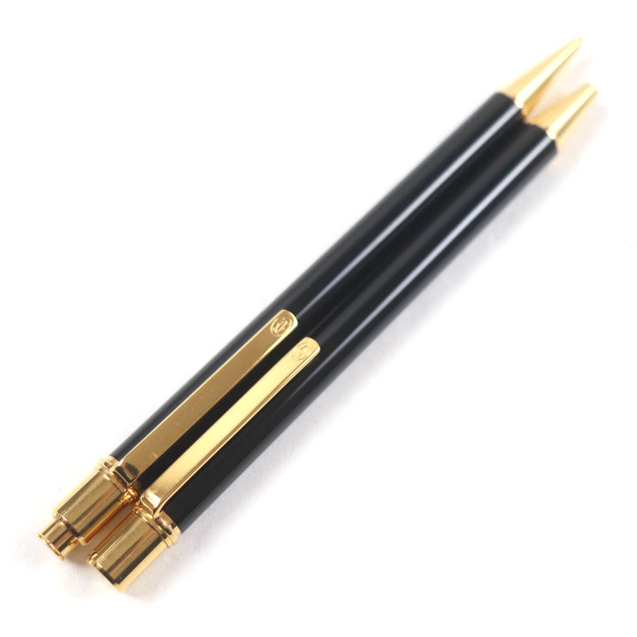Great Cartier Must de Cartier Twist-style pencil and ballpoint pen, set of 2