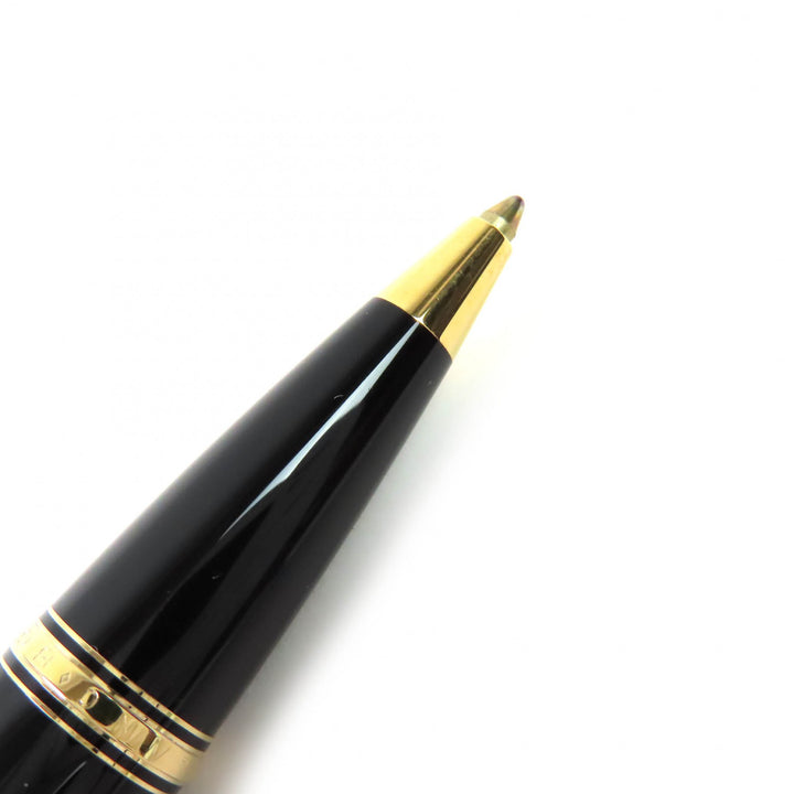 Great MONTBLANC Ballpoint pen Boheme PIX Red Gemstone White Star Black gold mens
