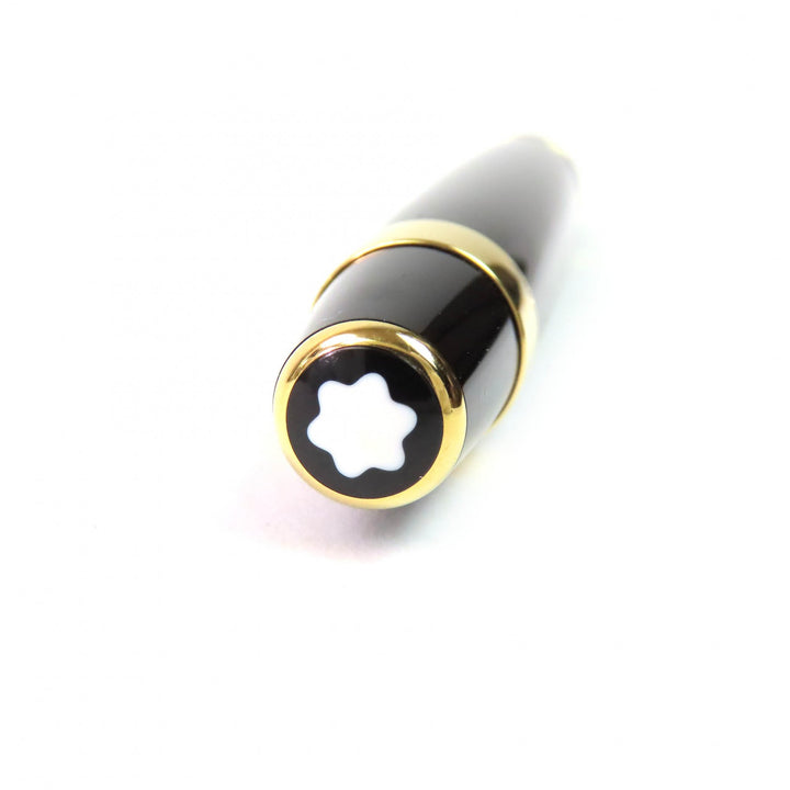 Great MONTBLANC Ballpoint pen Boheme PIX Red Gemstone Black gold mens