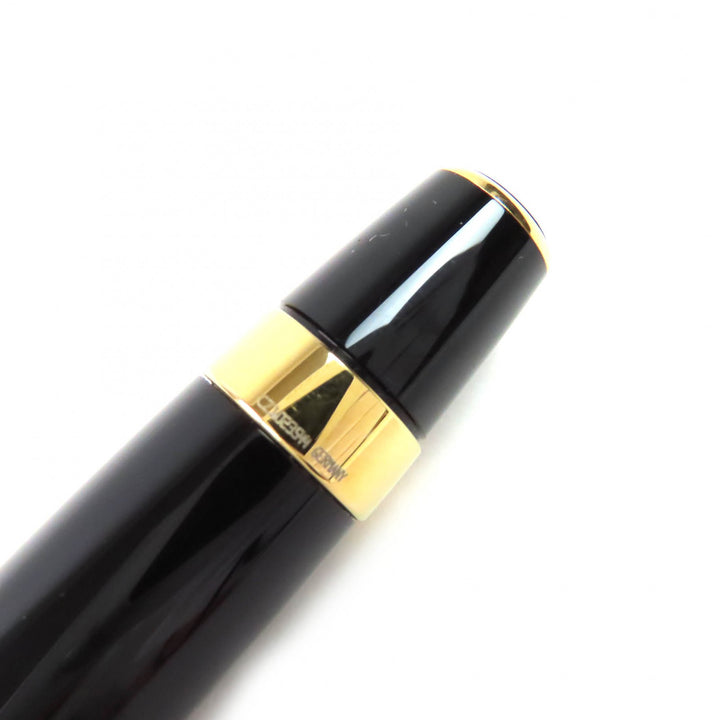 Great MONTBLANC Ballpoint pen Boheme PIX Red Gemstone Black gold mens