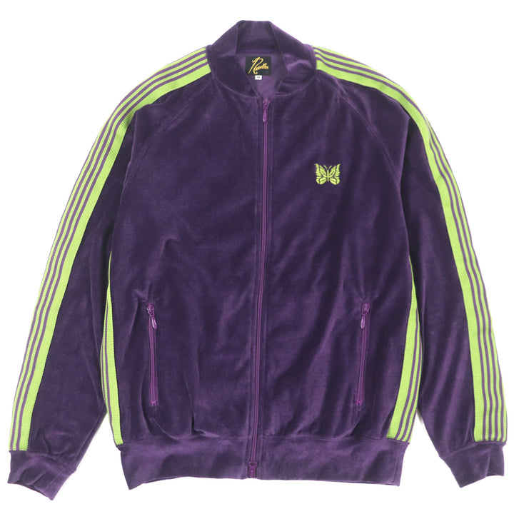 Excellent Needles Track jacket R.C. Track Jacket Embroidered velour mens M QV319