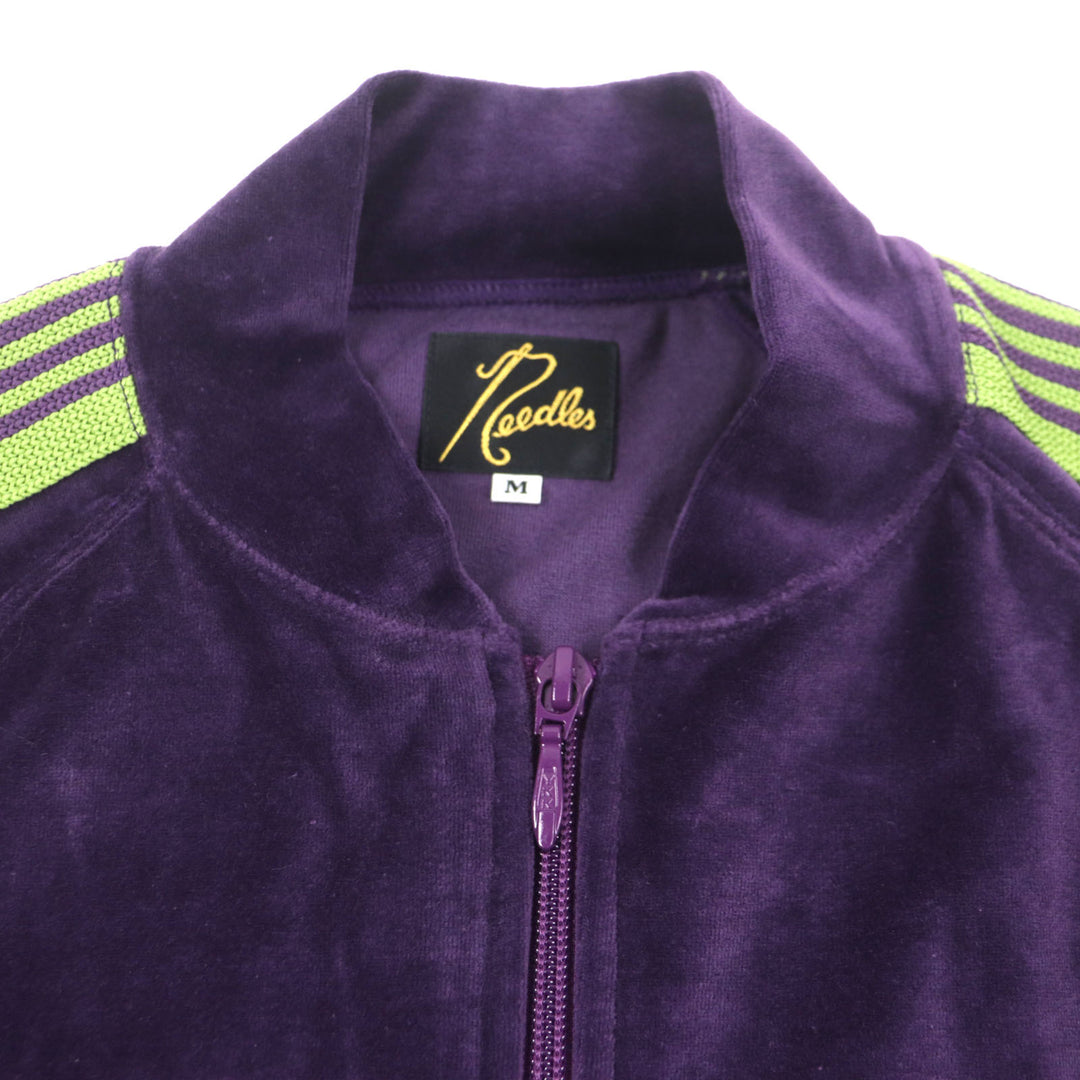 Excellent Needles Track jacket R.C. Track Jacket Embroidered velour mens M QV319