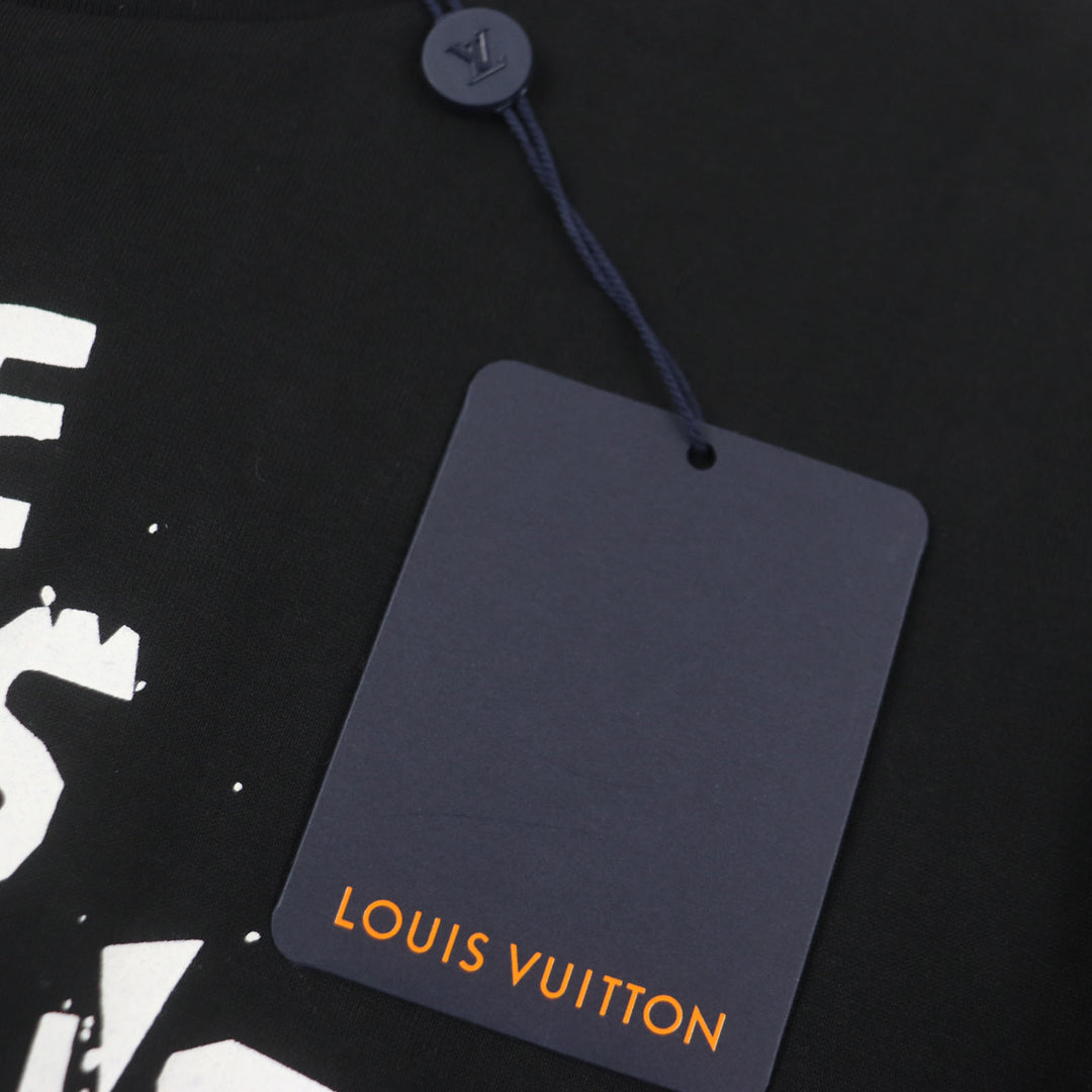 Pristine LOUIS VUITTON Short sleeve T-shirt LV Concert Print Inside Out mens S