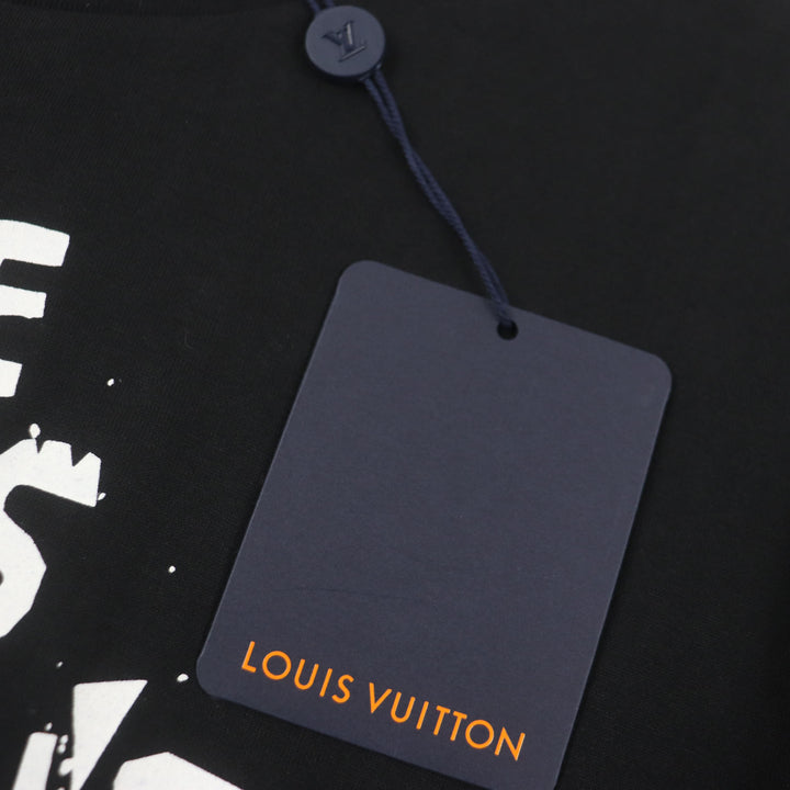 Pristine LOUIS VUITTON Short sleeve T-shirt LV Concert Print Inside Out mens S