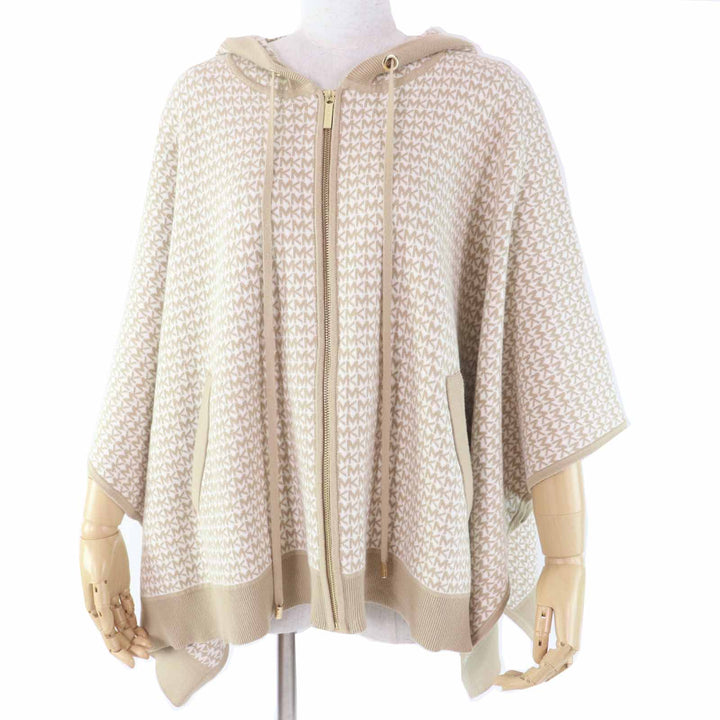 Excellent Michael Kors poncho beige cotton Women JF160924 GM