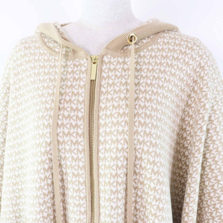 Excellent Michael Kors poncho beige cotton Women JF160924 GM