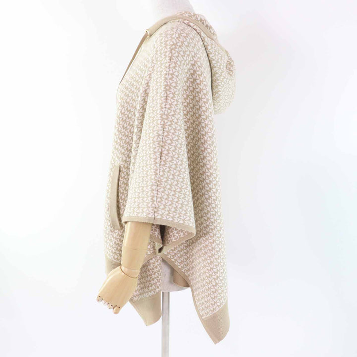 Excellent Michael Kors poncho beige cotton Women JF160924 GM