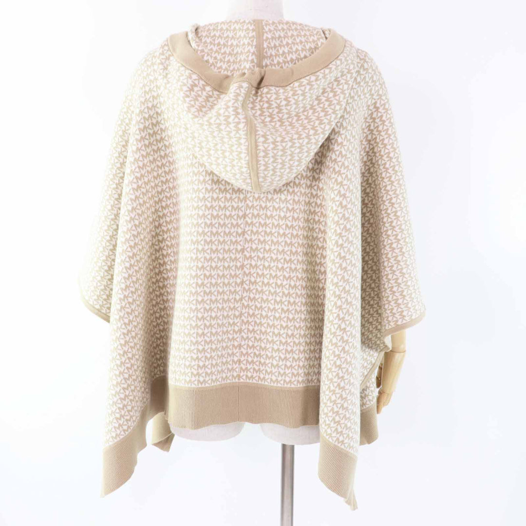 Excellent Michael Kors poncho beige cotton Women JF160924 GM
