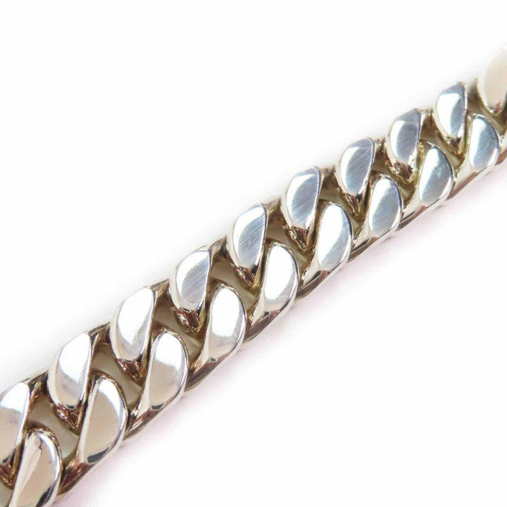 Excellent HERMES bracelet Kelly Grummett GM Silver SV925 Women