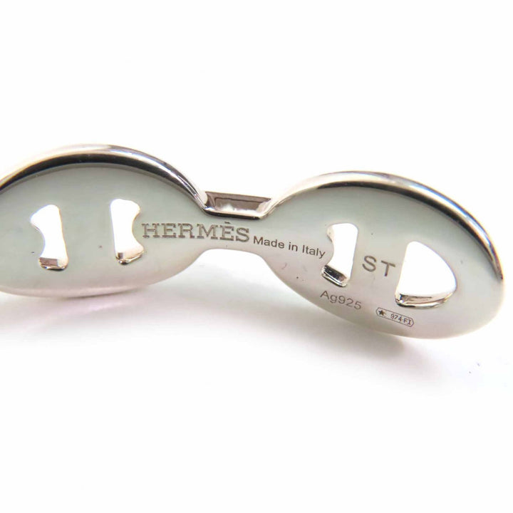 Excellent HERMES Bangle Ancienne Bangle Silver AG925 Women