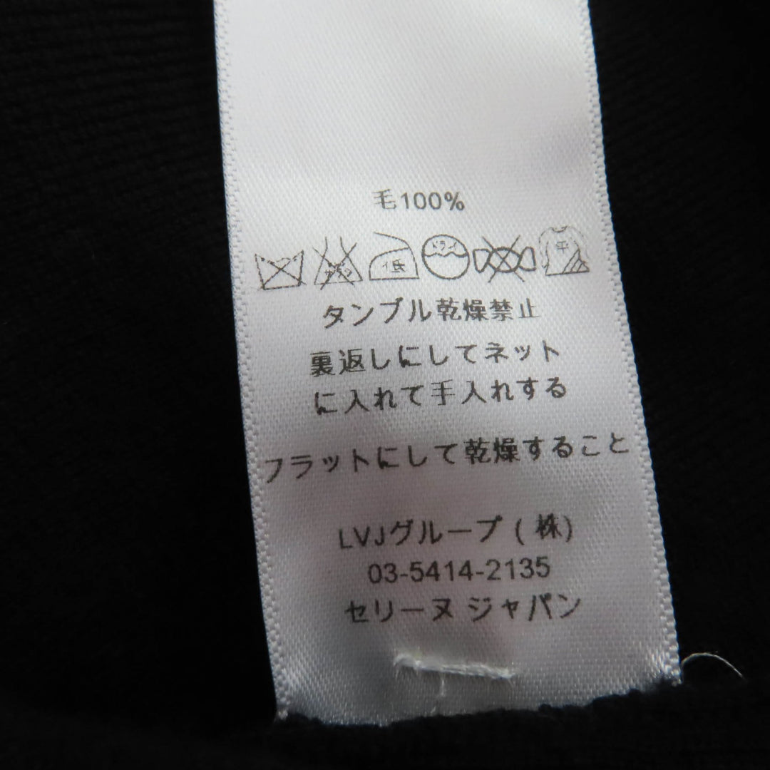 Great CELINE knit Phoebe period cut-off design oversized long sleeves M 2