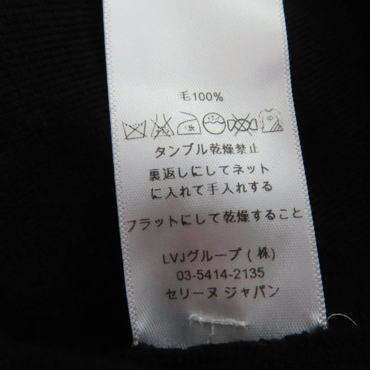 Great CELINE knit Phoebe period cut-off design oversized long sleeves M 2