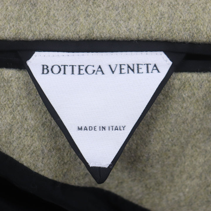 Excellent BOTTEGAVENETA Chester coat single Green system wool mens 52 647389