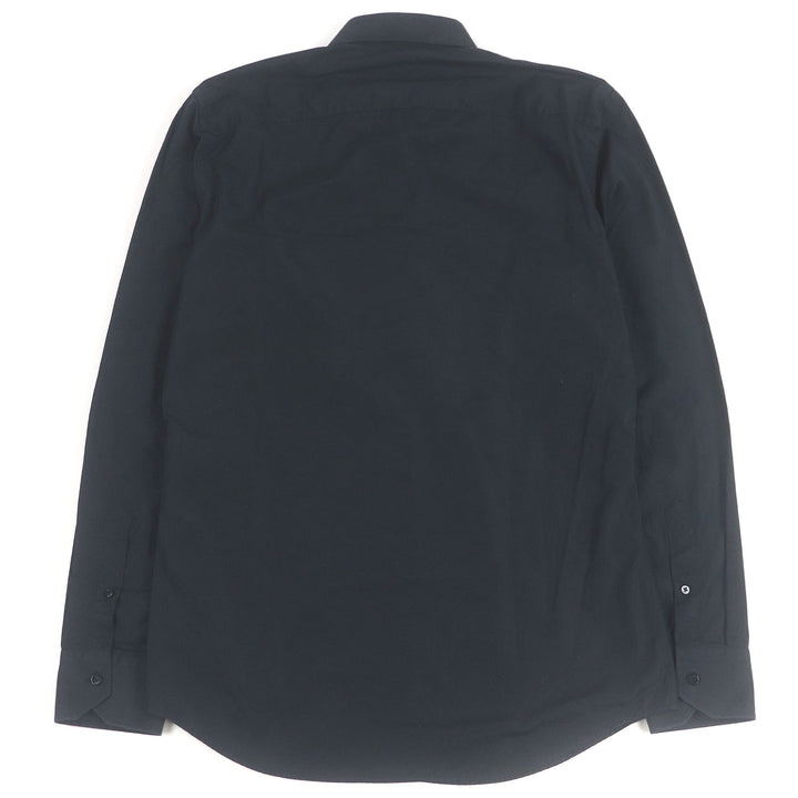 Great FENDI Long sleeve shirt With logo black cotton mens 39 FS0585