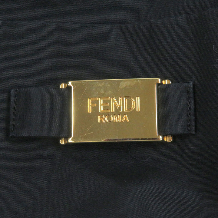 Great FENDI Long sleeve shirt With logo black cotton mens 39 FS0585