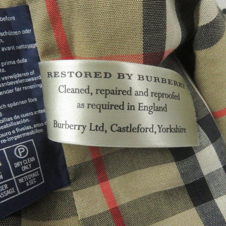 Good Burberrys trench coat Trench Restored Isetan Shinjuku Limited 20/78 Reverse