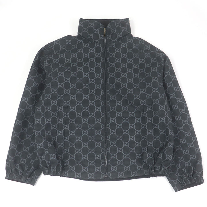 GUCCI Blouson GG Ripstop Nylon Reversible black polyester mens 50 770276