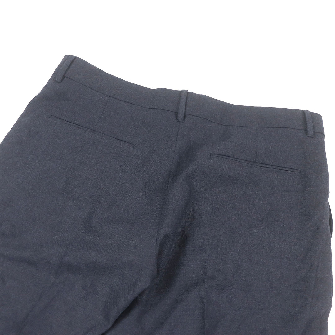 Pristine LOUIS VUITTON Pants Monogram LV logo embossed Navy polyester mens 44