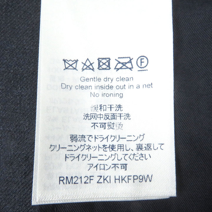 Pristine LOUIS VUITTON Pants Monogram LV logo embossed Navy polyester mens 44