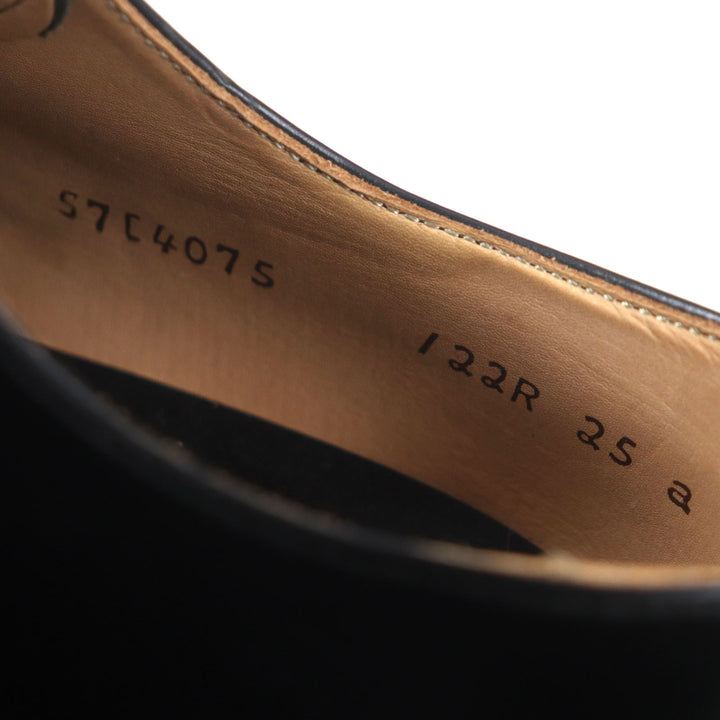 Pristine REGAL Leather shoes Straight tip, perforation, inner wing leather mens