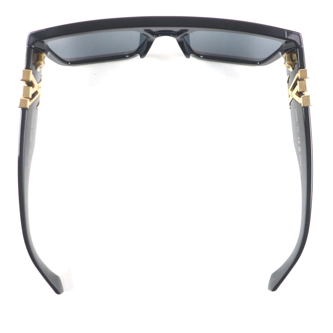 Excellent LOUIS VUITTON sunglasses LV Sleek Square black mens Z2062E