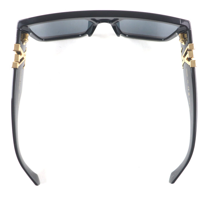 Excellent LOUIS VUITTON sunglasses LV Sleek Square black mens Z2062E