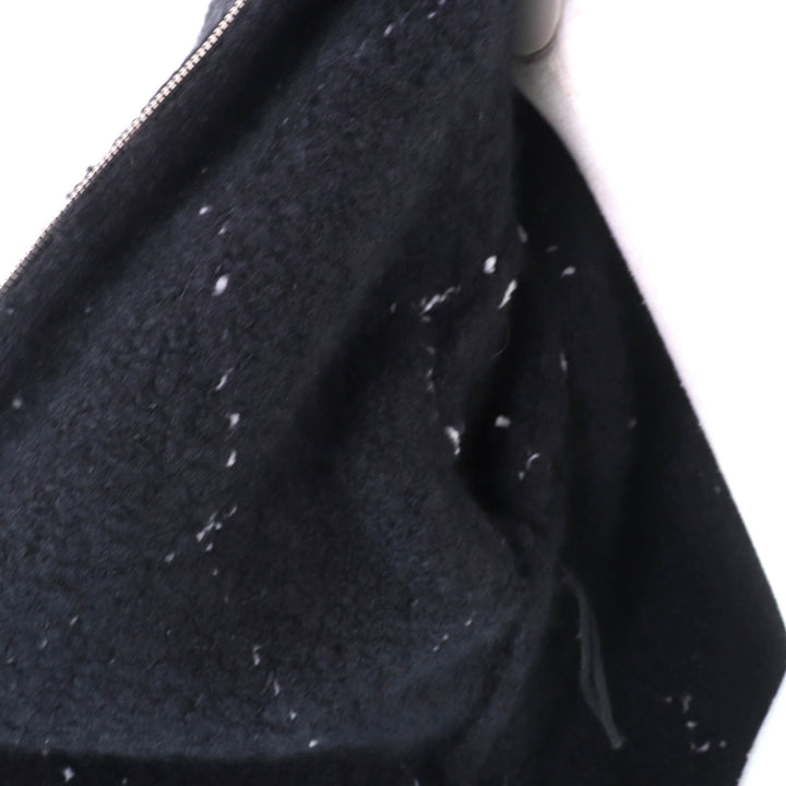 CHANEL Jacket Rhinestone COCO Mark Button cashmere Women 38 P74369
