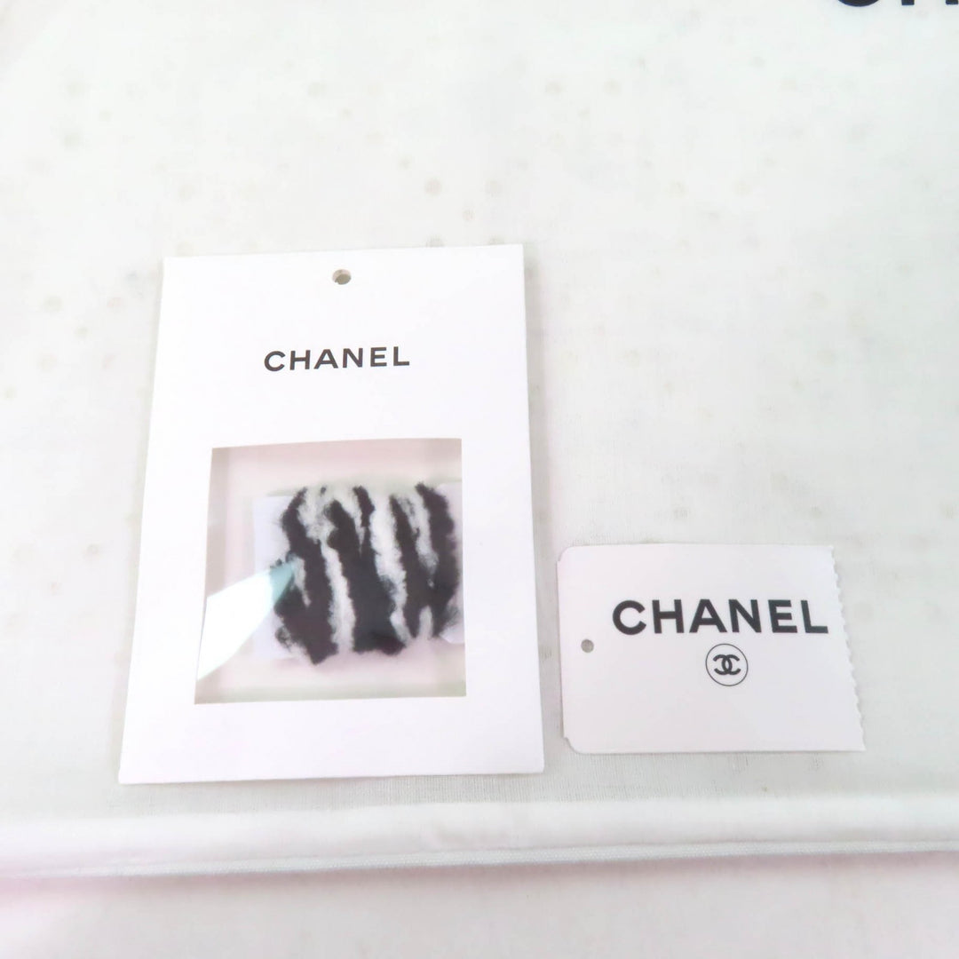 CHANEL Jacket Rhinestone COCO Mark Button cashmere Women 38 P74369
