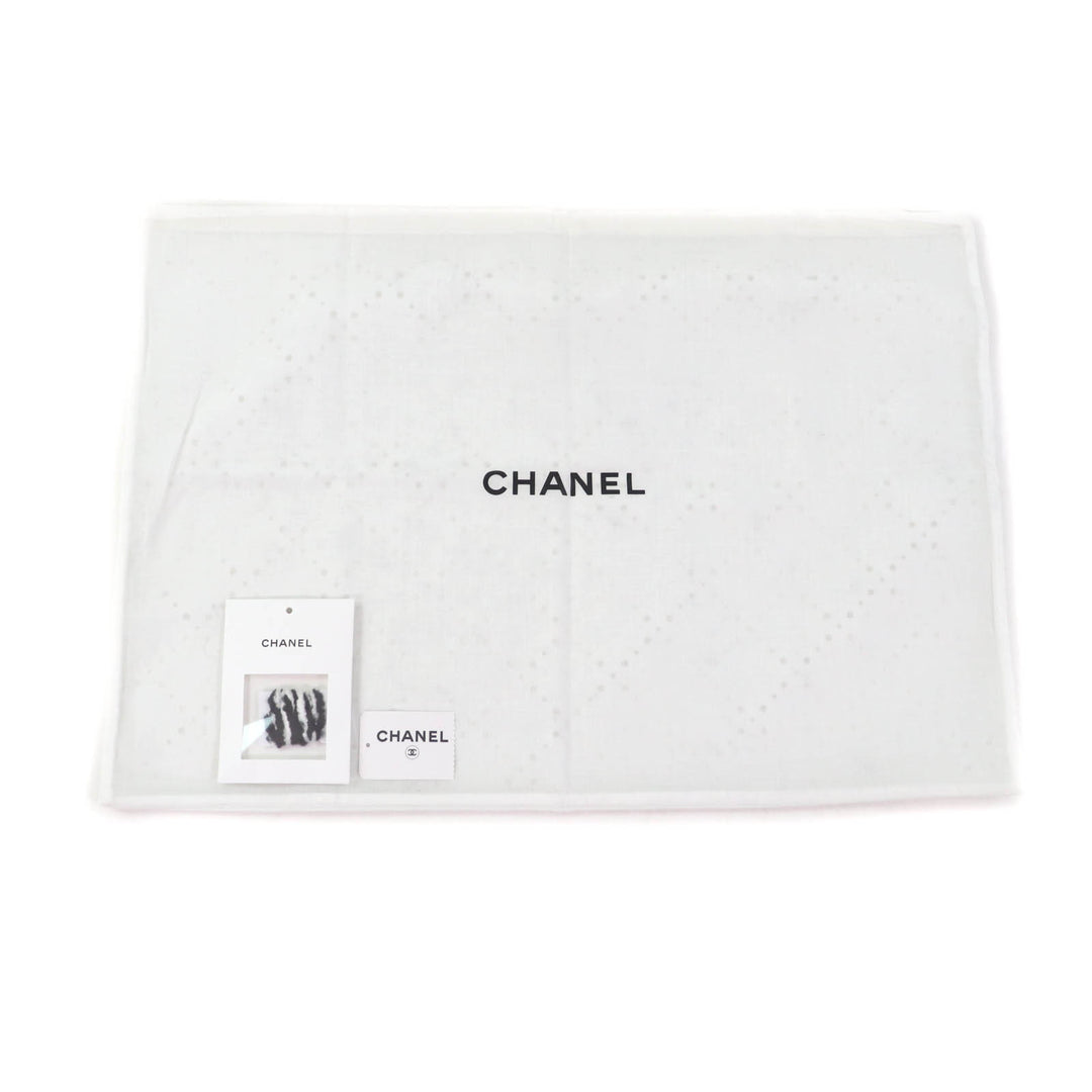 CHANEL Jacket Rhinestone COCO Mark Button cashmere Women 38 P74369