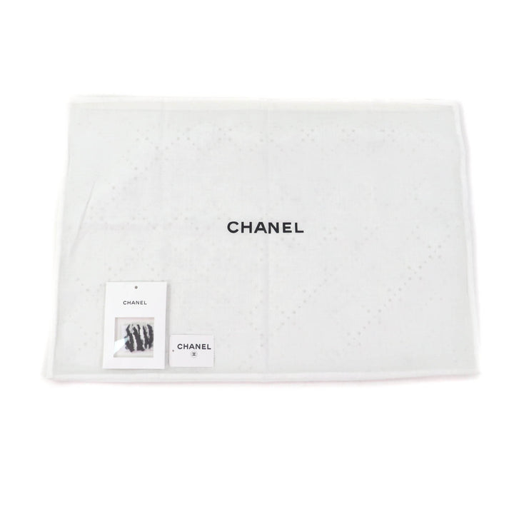 CHANEL Jacket Rhinestone COCO Mark Button cashmere Women 38 P74369