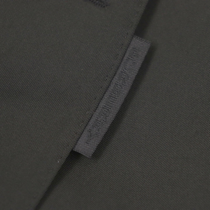 Excellent BURBERRY tailored jacket black polyester mens 46 8028424