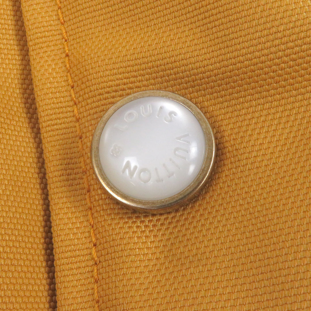 LOUIS VUITTON Jacket Padded varsity jacket with leather sleeves and back logo
