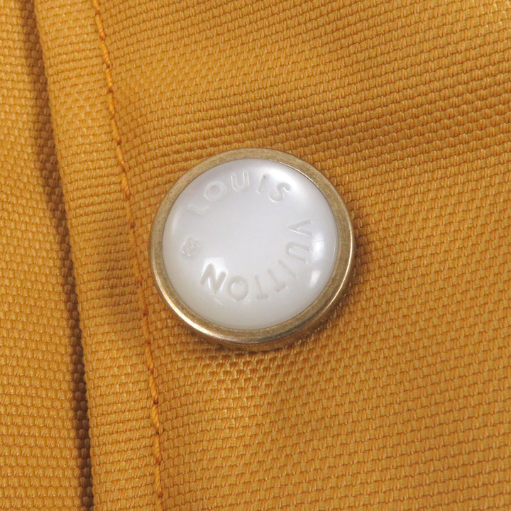 LOUIS VUITTON Jacket Padded varsity jacket with leather sleeves and back logo