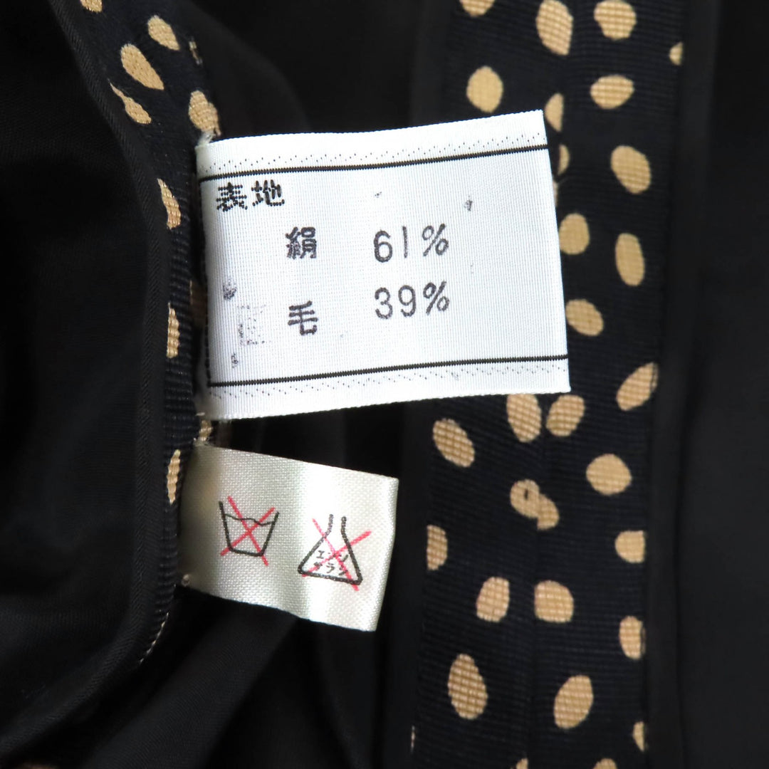 Excellent Christian Dior one piece All-over print big collar shirt Women