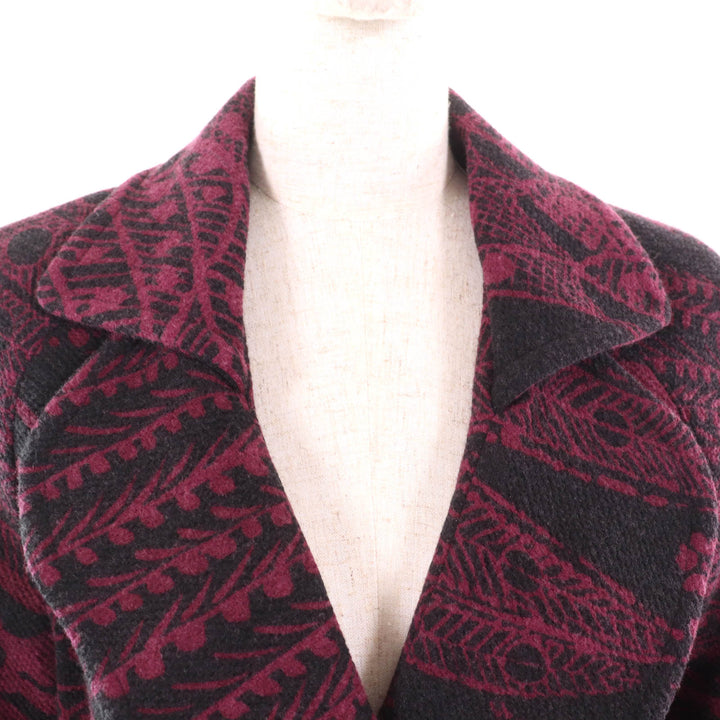 Great LEONARD FASHION Jacket Double-breasted with logo buttons and all-overprint