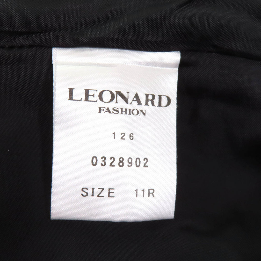 Great LEONARD FASHION Jacket Double-breasted with logo buttons and all-overprint