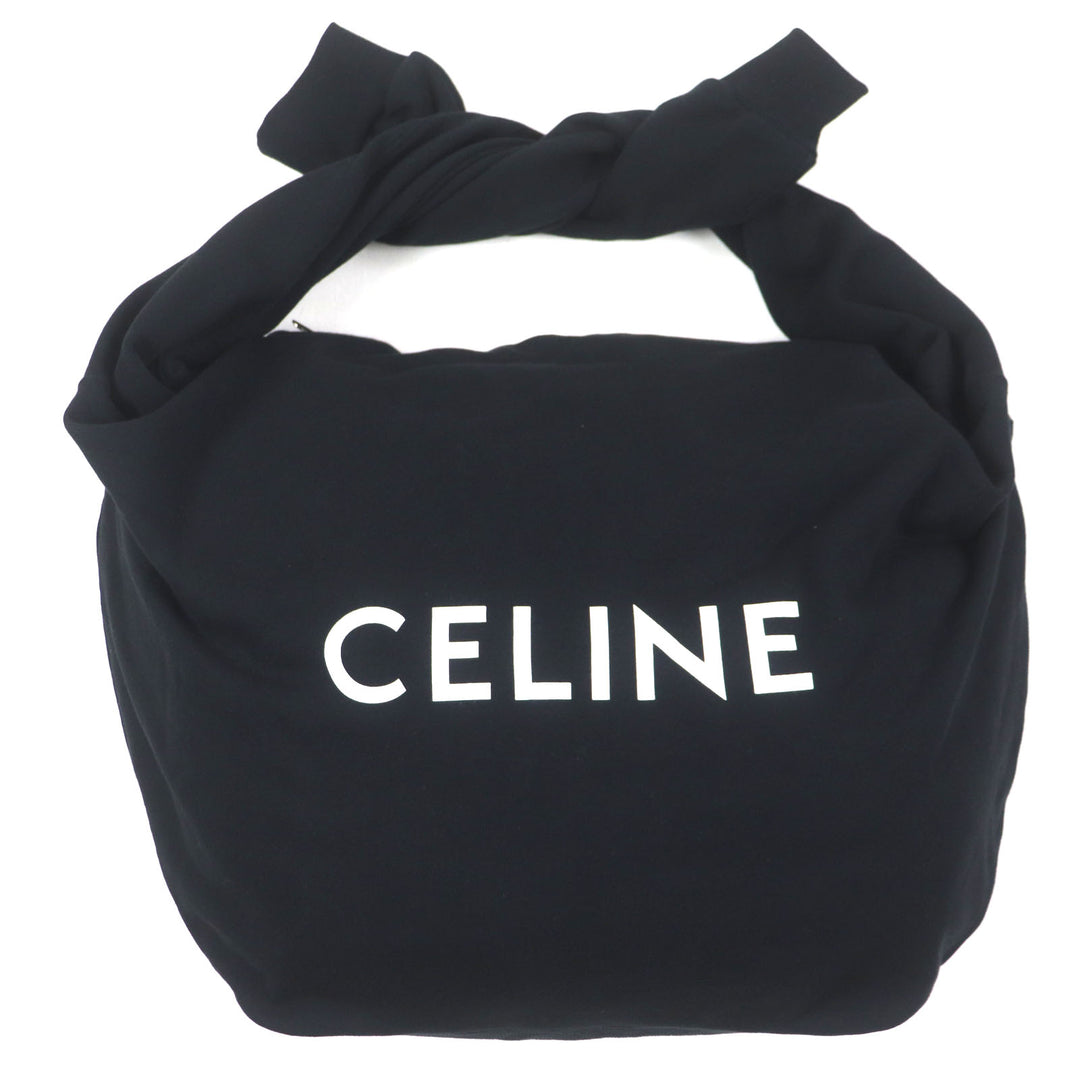 Excellent CELINE Shoulder Bag MEDIUM SWEAT BAG logo print crossbody bag mens 11020 2EKO