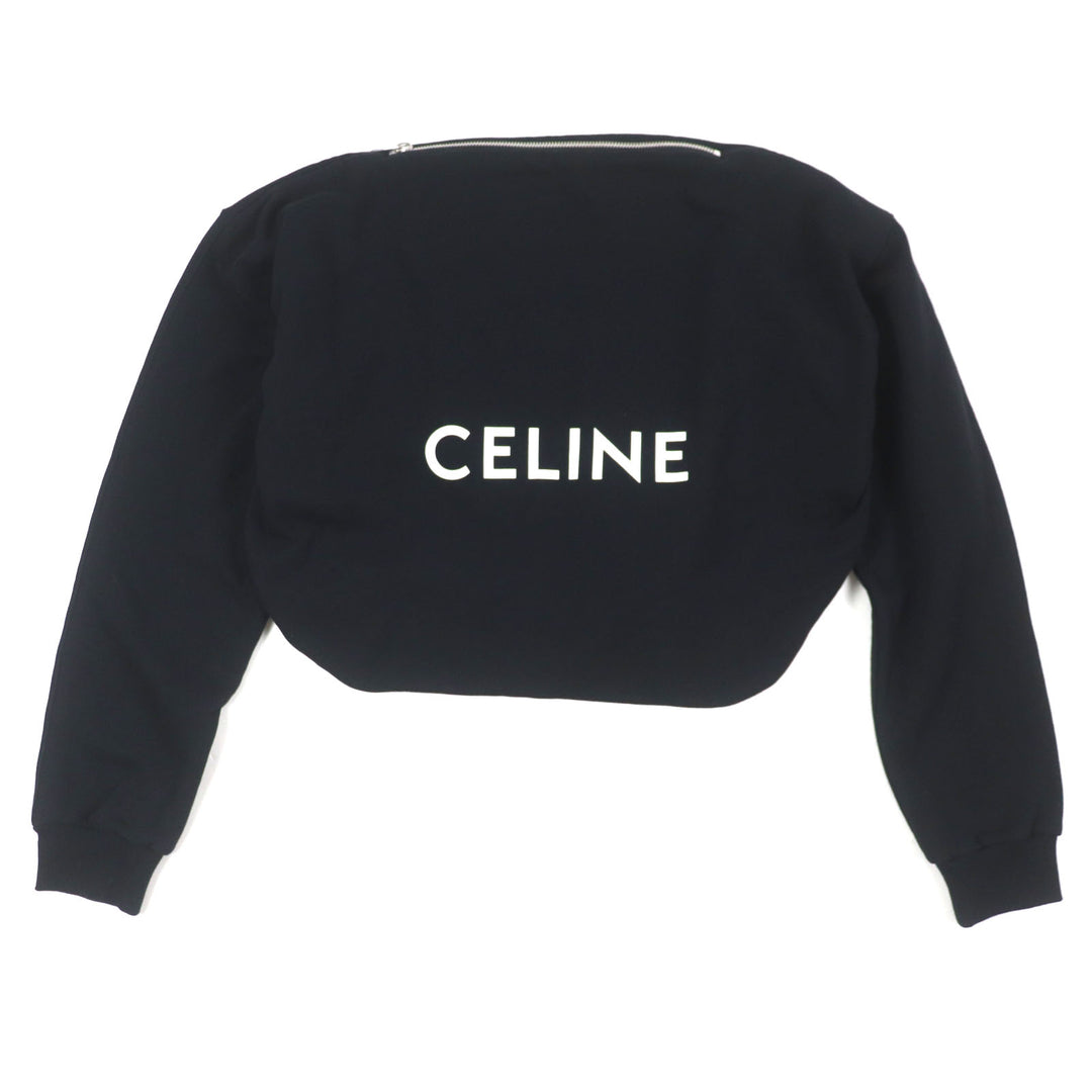 Excellent CELINE Shoulder Bag MEDIUM SWEAT BAG logo print crossbody bag mens
